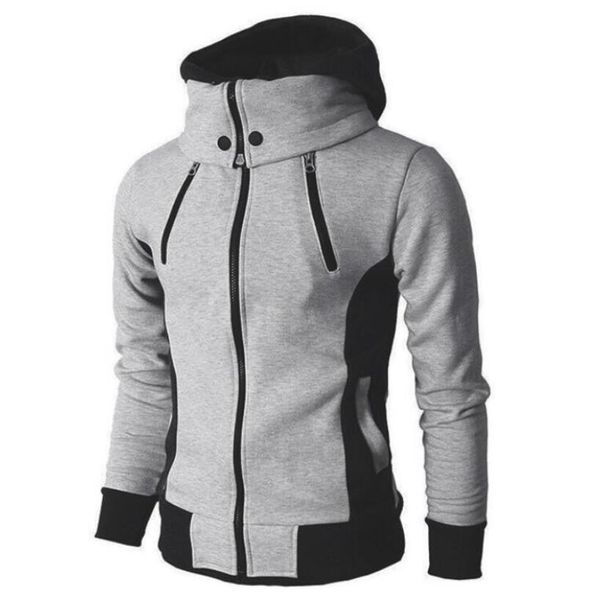 

luxury mens designer jackets autumn winter fashion brand coats jacket scarf collar thick hooded men outdoorwear clothing size s-3xl, Black;brown