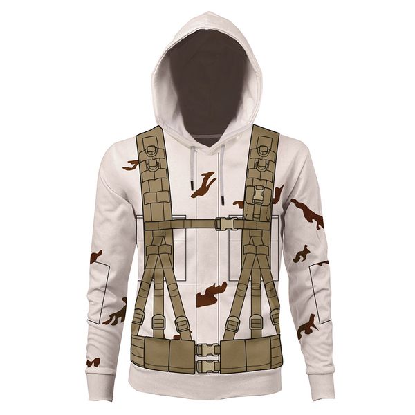 

death cosplay stranding cliff hoodies sweatshirts sweatshirt men 3d print hoodie male cool tracksuits fashion adult, Black