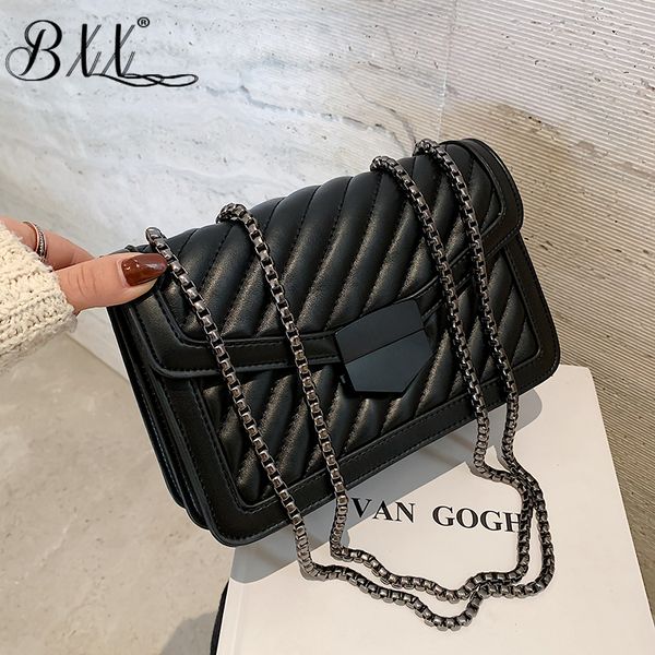 

bxx sac / 2019 fashion women's handbags vintage wild chain small square pack shoulder crossbody bag 2218
