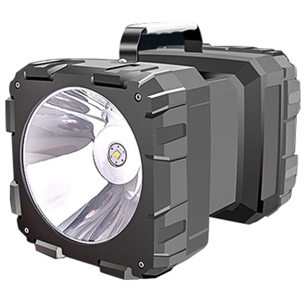 

outdoor charging portable solar work light wild fishing night fishing light glare searchlight 500 meters outdoor emer