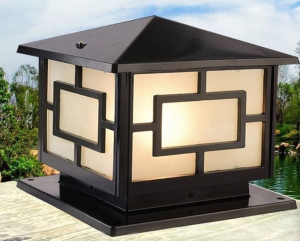 

Bronze antique bra land cape japane black cla ic outdoor waterproof outdoor door on wall po t light bollard lamp llfa