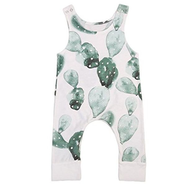 

товары для новорожденных младенцев кактуса причинно romper комбинезон нижнее повседневная одежда невидимого молния пряжка, Blue