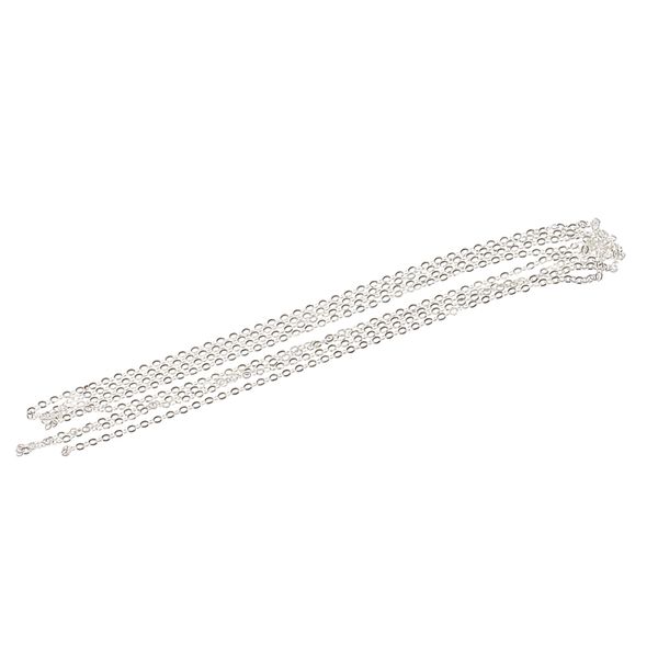 

100cm sterling silver cable chain links for diy jewelry making