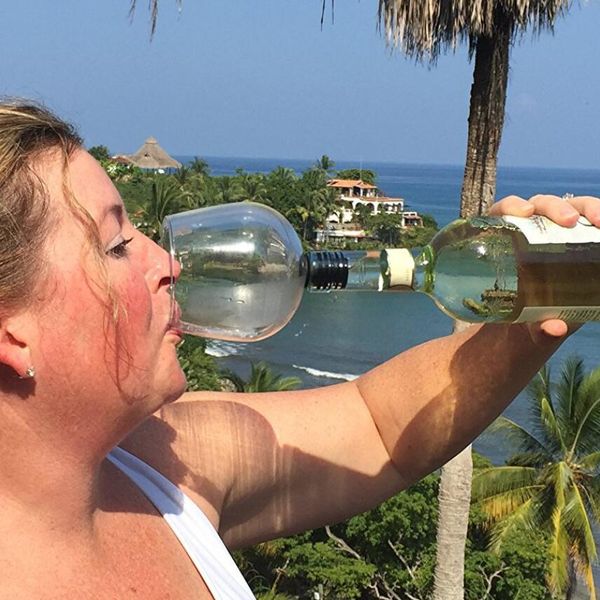 

творческое красное вино stopper бессвинцовая шампанское стекла питьевой непосредственно из бутылки вина clear glass кубок шампанского кубок