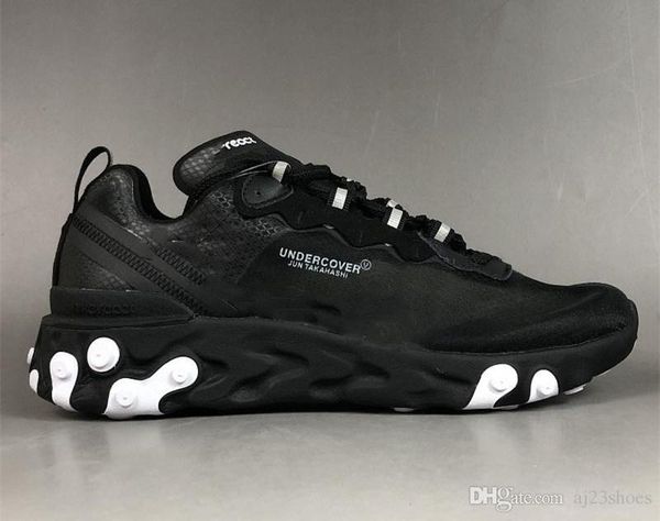 

2019 undercover x upcoming react element 87 pack white epic gold sneakers brand men women trainer men women designer running shoes zapatos