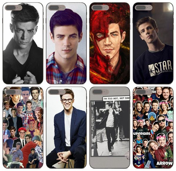 

[tongtrade] the flash grant gustin case for iphone 11 pro x xs max xr 8s 8 7s 7 plus galaxy a3 huawei mate 10 20 lite lg k8 brand new case