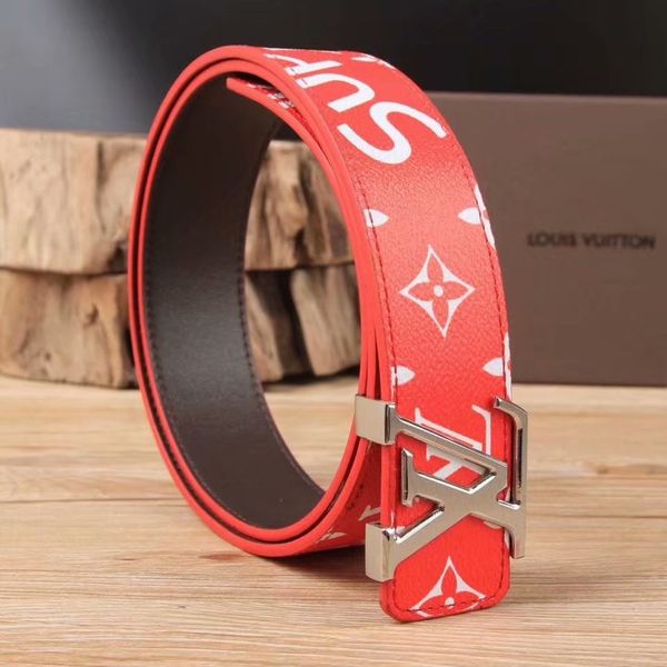 

south korea's new han fan chic belt student circle circle buckle, Black;brown