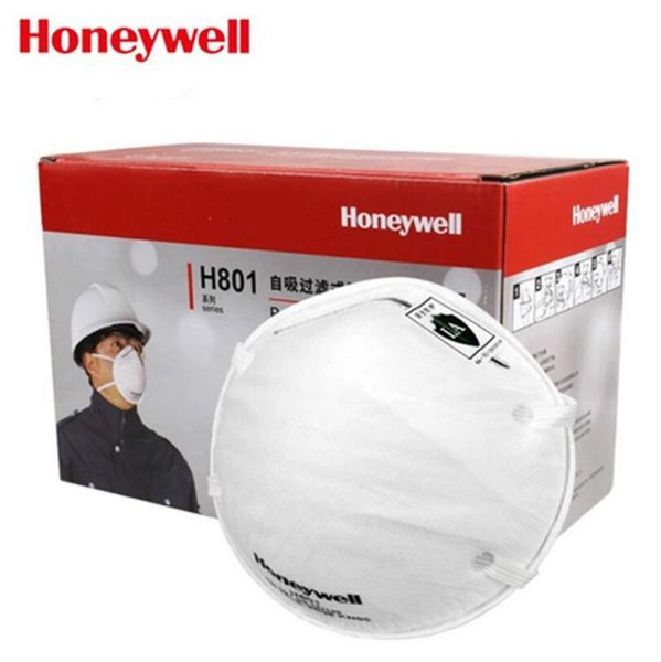 

DHL Free Honeywell H801 N95 Маска частичный респиратор FFP2 Маска Антипылевая многоразовая KN95 маска для лица с розничной упаковкой