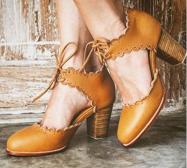 

cross 2020 sandals black shoes for women large size strappy heels cross-shoes women's beige retro comfort block summer lace up