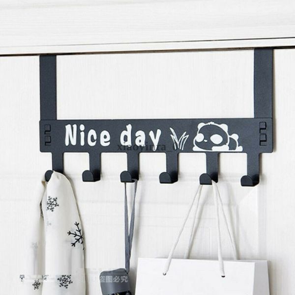 

over the door hook organizer holder rack hanger stainless steel over the door hook organizer rack space saving hanger 6 hooks
