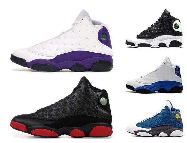 

court purple 13 13s mens basketball shoes he got game black cat melo class of 2003 dirty bred sports sneakers shoes size 7-13