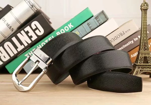 

men's and women's fashion designer belt luxury men's brand belt fashion casual l + v gold buckle logo needle buckle belt can, Black;brown