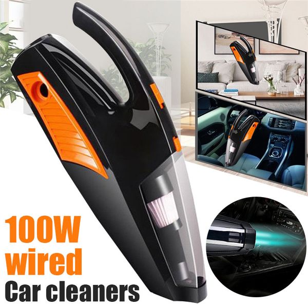 

fashion dust catcher wired handheld illumination vacuum cleaner car