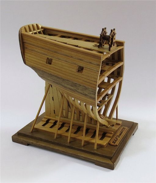 

новая шкала 1/128 великобритания королевский военно-морской флот друид разделе модель корабля наборы серии 1 : штерн разделе модели роскошны