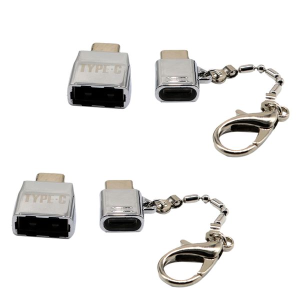 

2pack usb / тип c мужской usb 2.0 + micro usb адаптер otg данных зарядное кабель синхронизации для портативных пк