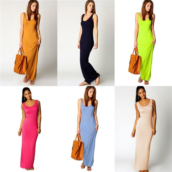 

womens dresses casual slim spaghetti strap ladies dress sleeveless crew neck temperament clothing solid color fashion #620, Black;gray