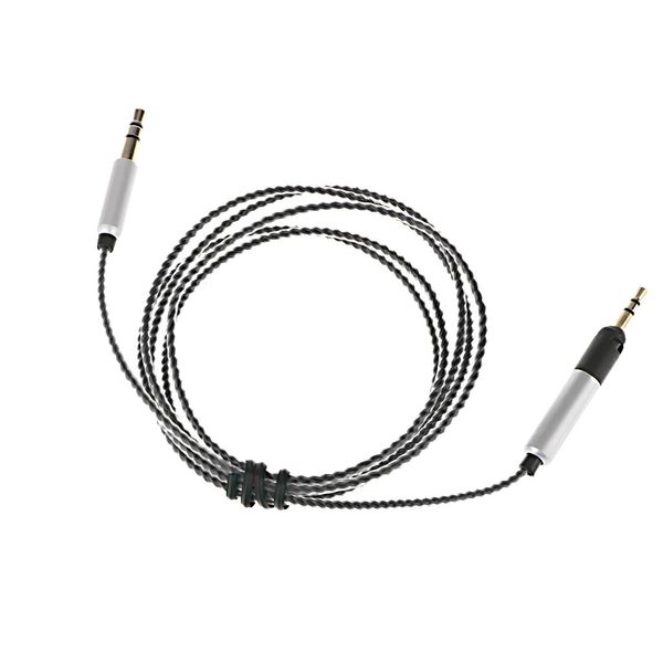 

1.2m replacement audio upgrade cable wire for audio technica ath m50x m40x m70x over-ear on-ear overhead headphone