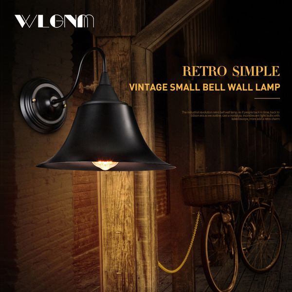 

wall lamp vintage industrial wall lights balcony aisle loft sconces e27 indoor lighting fixtures for living room bedroom cafe