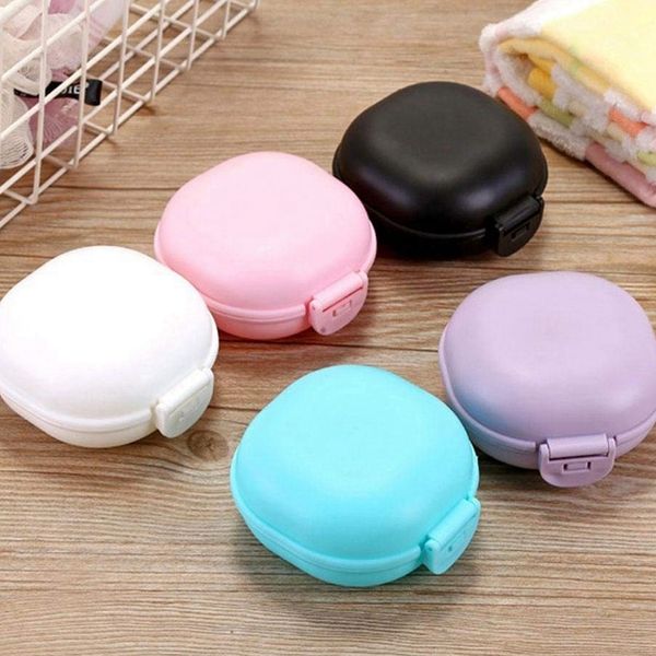 

box soap holder, soap case for home outdoor hiking camping gym--green bathroom sinks