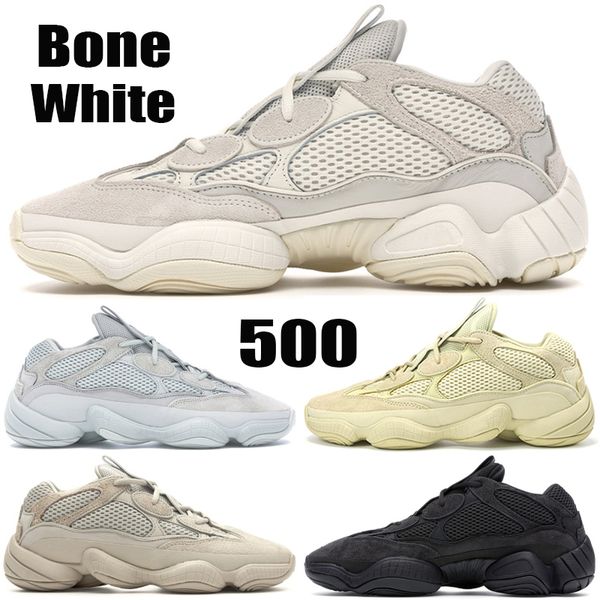 

мужская кость белый 500 kanye west кроссовки для бега женщины soft vision utility black salt super moon желтый розовый дизайнер спортивные к