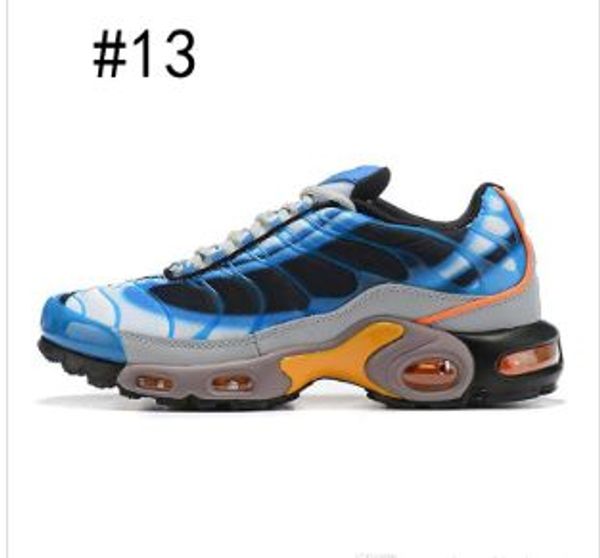 

2019-20 Tn Mercurial Plus men running shoes volt black white rainbow green gold blue fashion mens trainers breathable sports sneakers