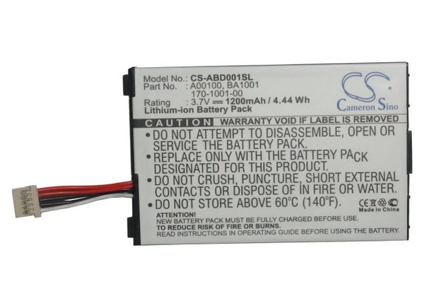 

cameron sino 1200mah аккумулятор 170-1001-00, a00100, ba1001 для amazon kindle, kindle d00111