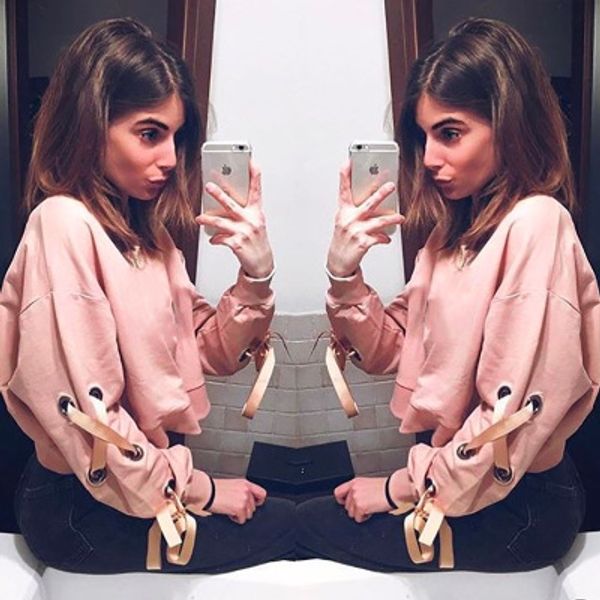 

2019 весной и осенью европа и соединенные штаты внешней торговли новые манжеты моды связаны пропускной способности свободные сплошной цвет с, Black