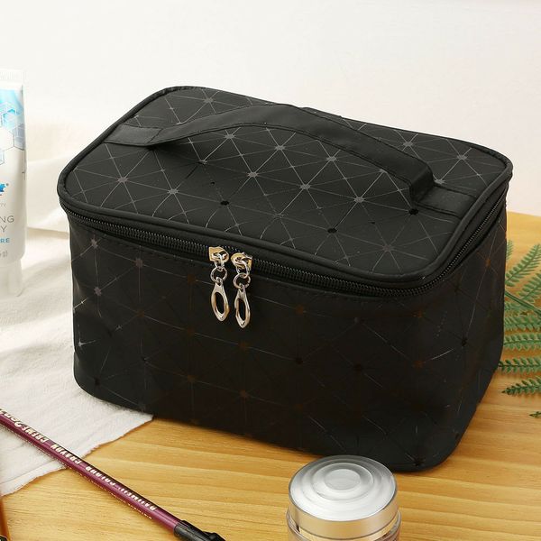 

professional large make up bag vanity case cosmetic tech storage beauty box new