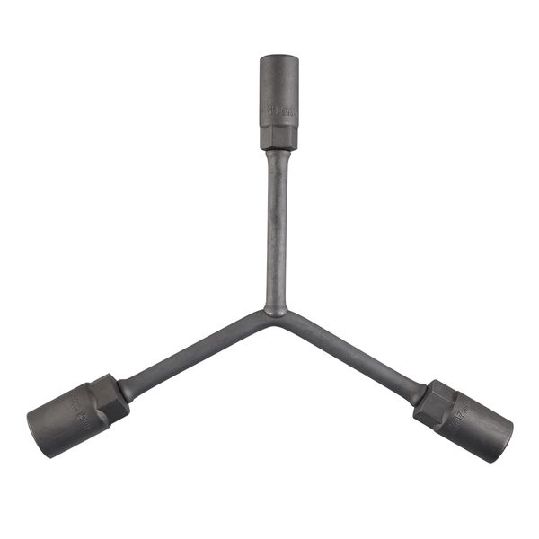 

3 way lug nut wrench 14mm 17mm 19mm for yamha yfz450 yfm350 400 450 660 700 raptor blaster 200 350 atv utv polaris 500 800