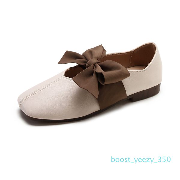 

butterfly-knot woman flats shoes drive shoes offfice 2019new fashion luxury women designers slipon zapatos de mujer b35, Black