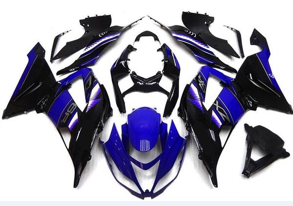 

4 gifts new abs injection mold motorcycle fairings kit fit for kawasaki ninja zx-6r 599 zx6r 2013 2014 2015 2016 2017 deep blue