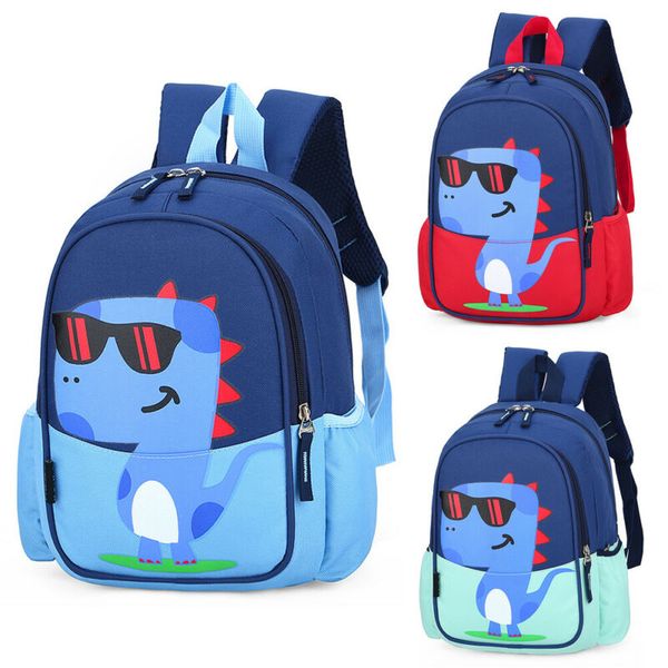 

boys girls backpack cartoon dinosaur children kids rucksack travel school bag us