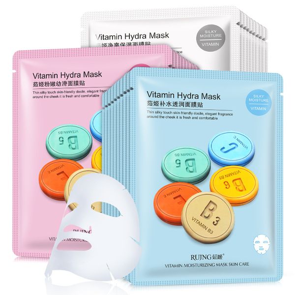 

plant extracts skin care face masks vitamin c hydrating moisturizing repair skin oil control shrink pores facial mask