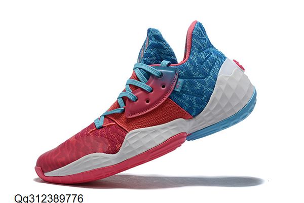 

2020 new james harden 4 vol. 4 basketball shoes mens 4s iv mvp bhm black boys month harden shoes outdoor sports training sneakers size 40-46
