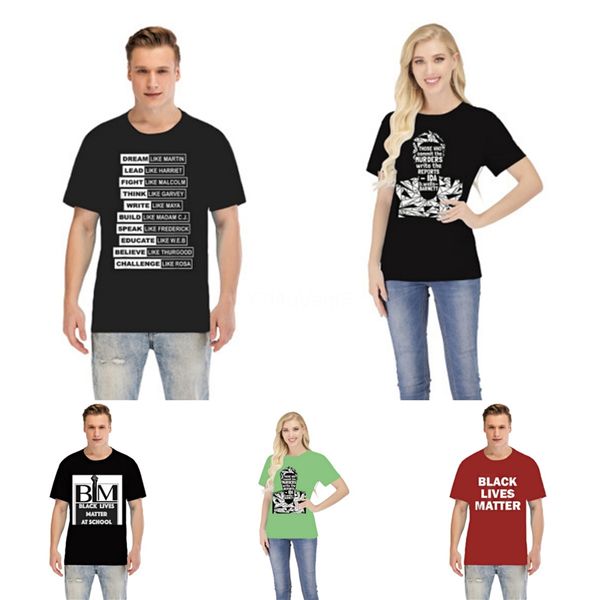 

black lives matterselling mens designer t shirt luxury men short sleeve casual men women tee size m-2xl #52281, Gray;blue