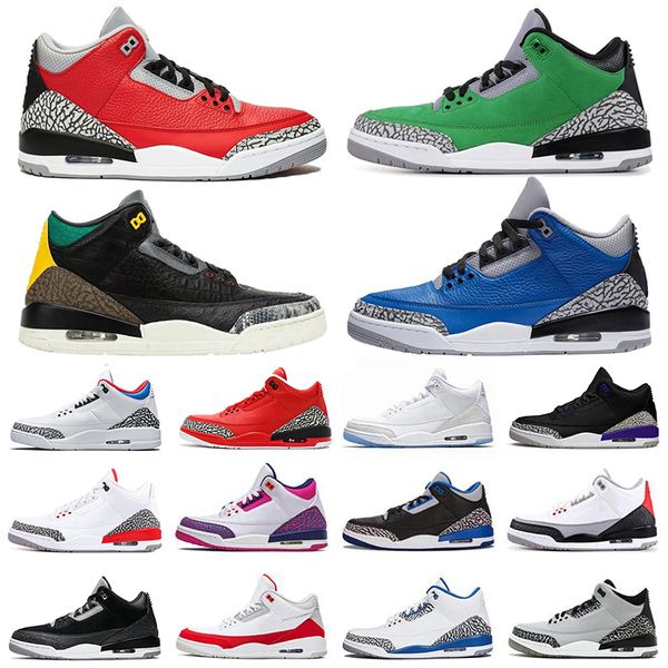 

new varsity royal katrina unc basketball shoes tinker throw line black cement wolf grey seoul black cat 3s mens trainers sneakers, White;red