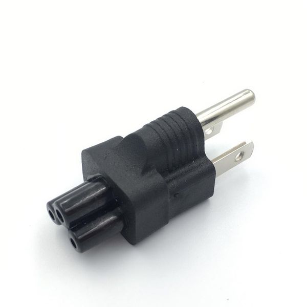

ac power cable plug adapter iec c5 to nema 5-15p plug adapter