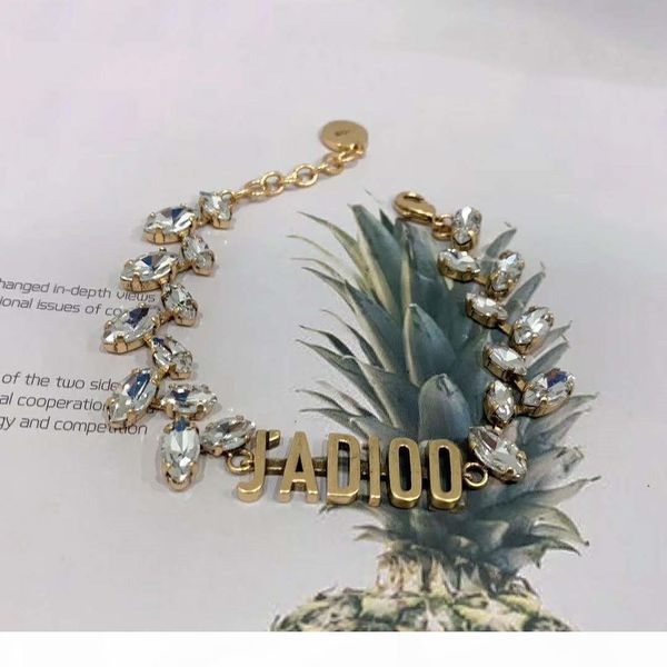 

selling diamond classic alphabet jewelry set jewelry women bracelet, Silver