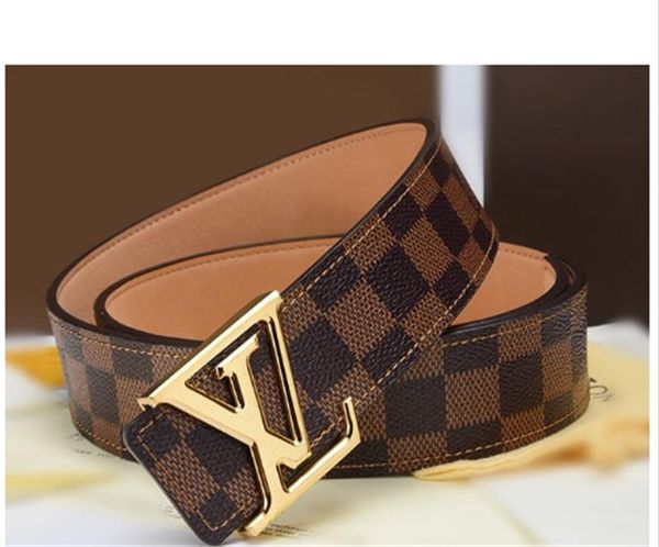 

2019 new fat beautiful f designer brand fashion men's business belt buckle leather belt men ing, Black;brown