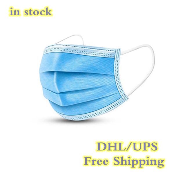 

200pcs Disposable face mask designer face mask 3 ply fashion mask Free shipping Block dust air pollution Filter non-oily particulate matte