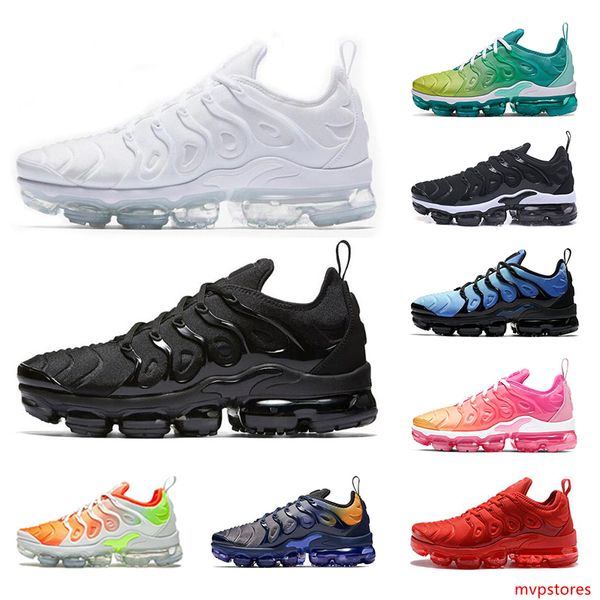 

original 2020 running tn plus shoes for men women brand sports sneakers mens trianers chaussures designers triple black white runner shoe