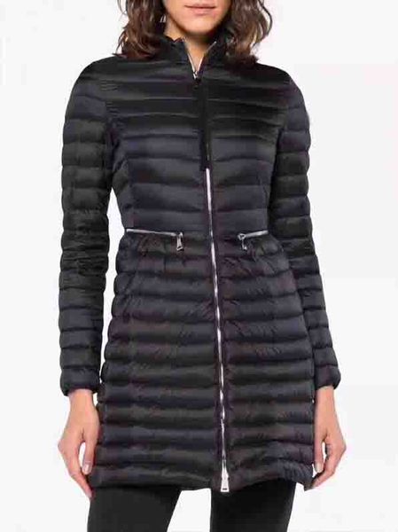 

cold winter long coats women jacket ladies jacket 95% white duck coats thin-light down jackets black coat warm coat female with all label, Black;brown