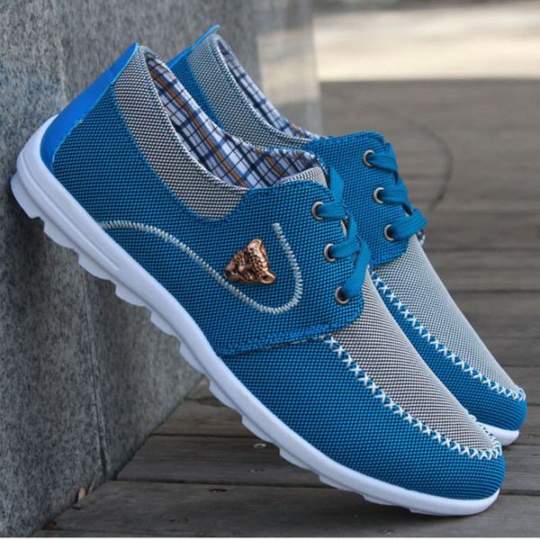 

breathable mens sneakers walking driving footwear male comfortable outdoor leisure shoes fashion office flat loadfers size 39-48