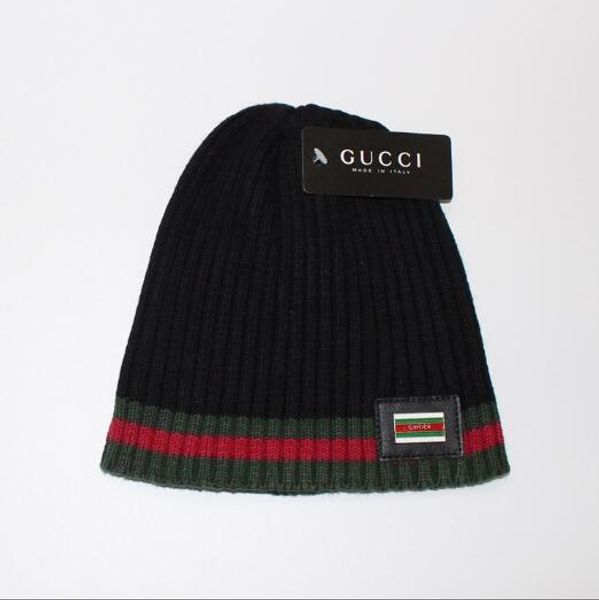 

mens beanie winter wool hat new fashion womens knitted thicken warm polo beanie bonnet cap 7798, Blue;gray