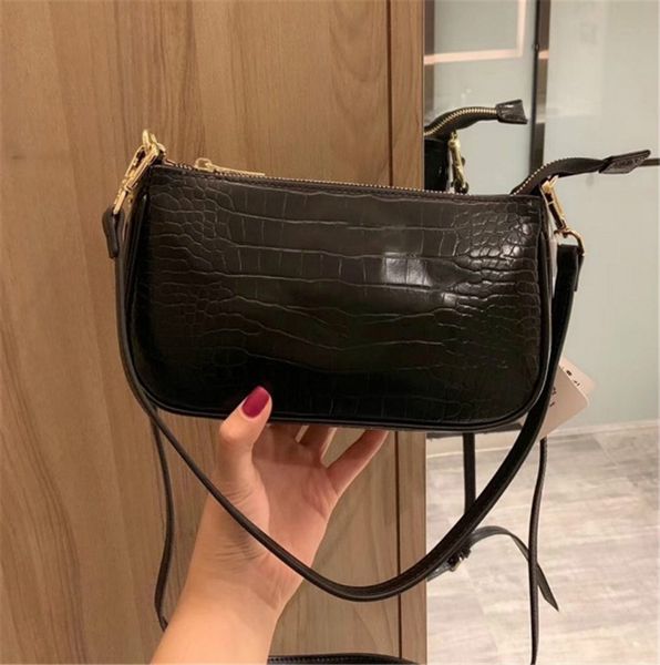 

designer luxury shoulder bag women's bags designer handbag leather good match oblique span fashion crescent moon pack 7