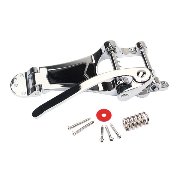 

1 set guitar tremolo tailpiece bridge system silver