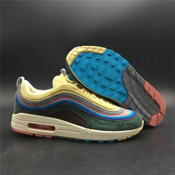 

est sean wotherspoon x 1/97 vf sw hybrid man running shoes corduroy rainbow authentic sneakers sports come with box us 5.5-12