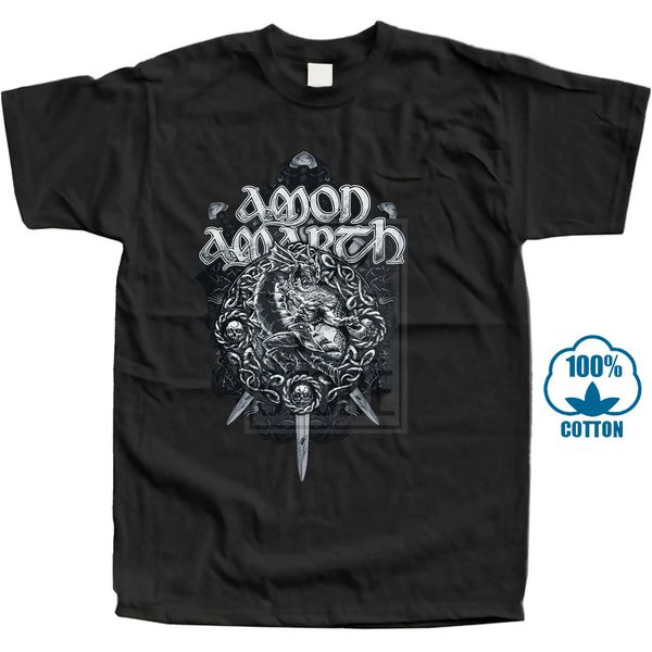 

men t shirt amon amarth ragnarok fashion short sleeve funny t shirt novelty tshirt women cotton cool design 3d tee shirts, White;black