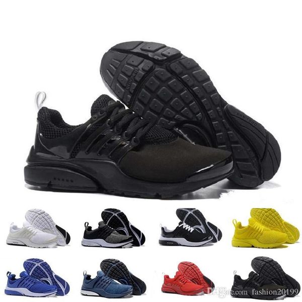 

Nike Air ТОП PRESTO 5 BR QS дышать черный белый желтый красный Мужская обувь кроссовки Женщ