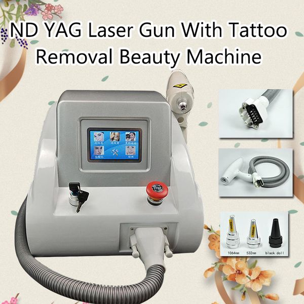 

tattoo removal machine q switched nd yag laser tattoo removal 2019 laser home use beauty equipment, Black